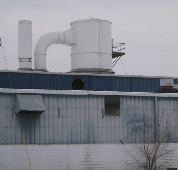 SOLD Waltz-Holst Dustar 12-456-7045 (60,000 CFM) Reverse Air Baghouse Dust Collector Used-1137