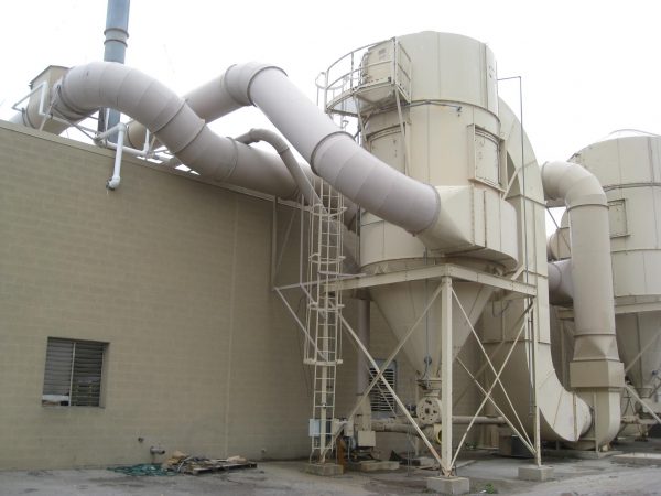 SOLD Pneumafil 11.5-316-8 (30,000 CFM) Used Reverse Air Baghouse Dust Collector-1224