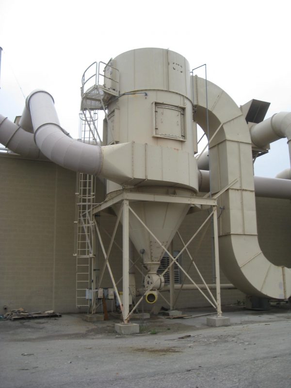 SOLD Pneumafil 11.5-316-8 (30,000 CFM) Used Reverse Air Baghouse Dust Collector-1222