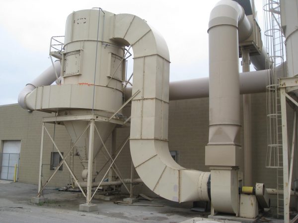 SOLD Pneumafil 11.5-316-8 (30,000 CFM) Used Reverse Air Baghouse Dust Collector-1223