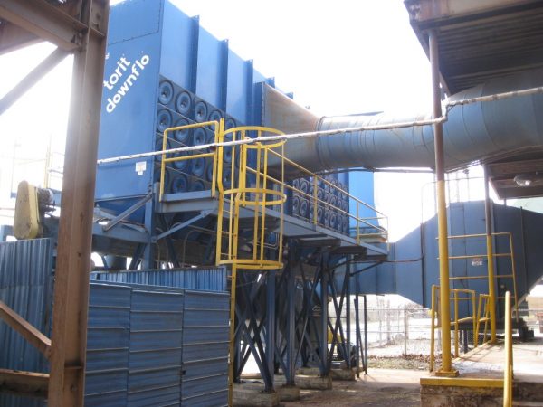 SOLD Donaldson Torit DFT4-112 (60,000 CFM) Cartridge Used Dust Collector-1232