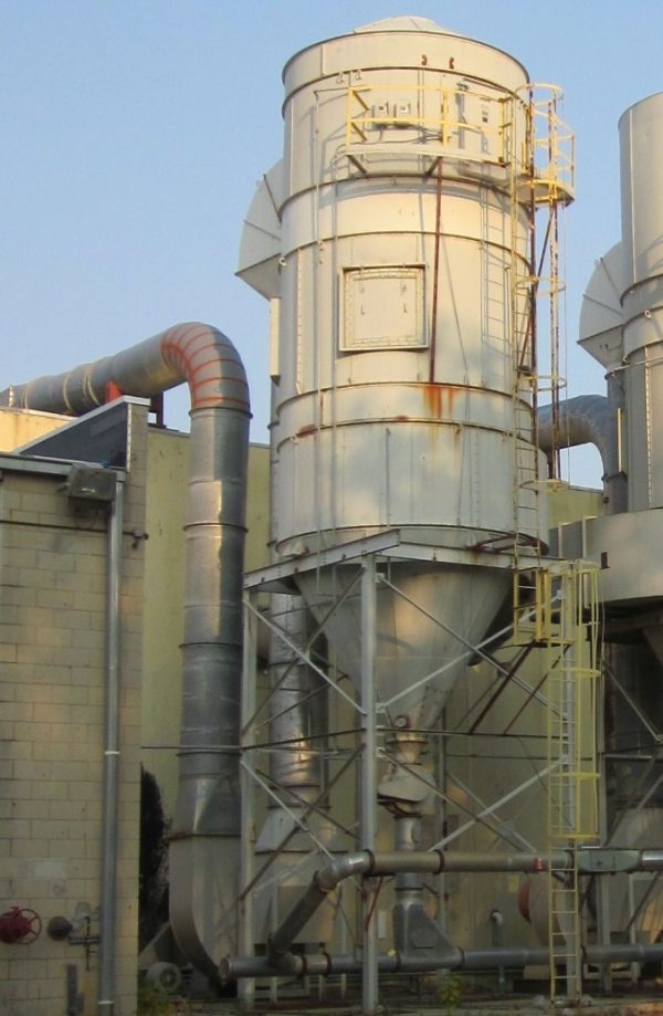 SOLD Pneumafil 13.5-448-10 (50,000 CFM) Reverse Air Baghouse Used Dust Collector-1262