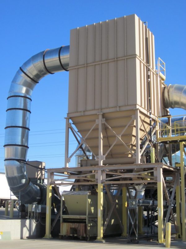 SOLD Scientific SPJ352-X4B8 (60,000 CFM) Pulse Jet Baghouse Used Dust Collector-1269