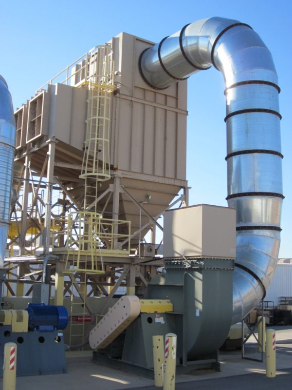 SOLD Scientific SPJ352-X4B8 (60,000 CFM) Pulse Jet Baghouse Used Dust Collector-1268