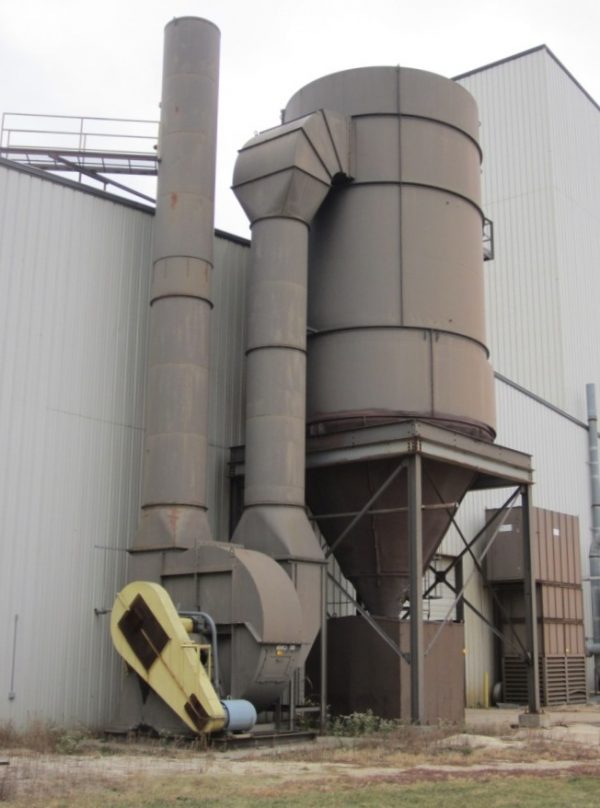 SOLD Waltz Holst Dustar 12-716-11066 (80,000 CFM) Used Reverse Air Baghouse Dust Collector-1299