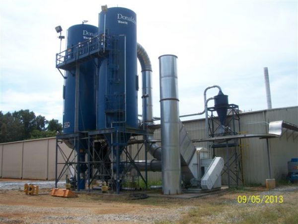 Pair (2) Donaldson Torit 232 RFW 12 (60,000 CFM Total) Used Reverse Air Baghouse Dust Collectors-4414